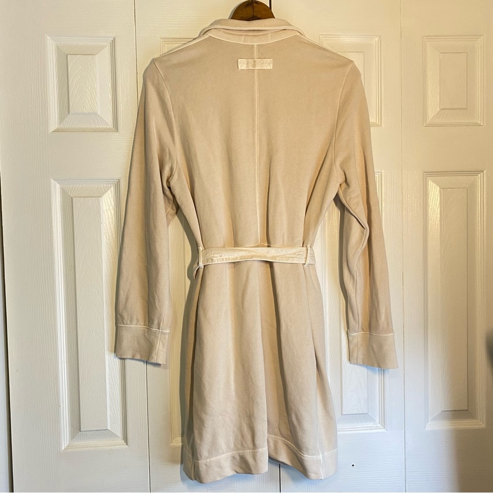 Tommy Bahama Sunray Cove Bedouin Sand Cotton Dress Tie Waist Large - Picture 2 of 11